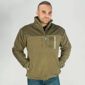   Pánska pracovná bunda Bormann s fleecovou podšívkou khaki BOLOGNA 420gr "XL" ΚHAKI (BPP7073)