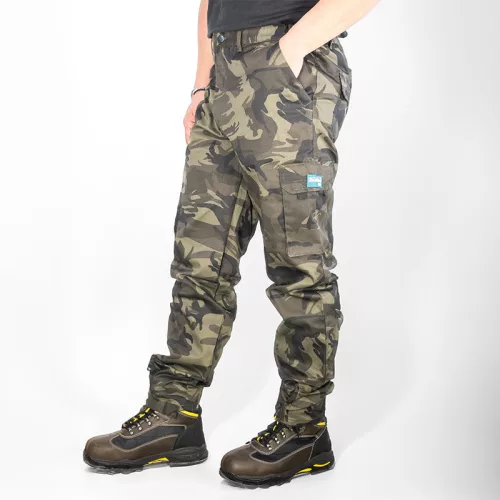 BORMANN Pro CAMO NOHAVICE PRACOVNE MODENA 240gr, SO suchým zipsom, S (BPP7078)