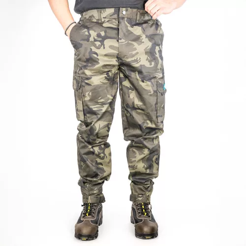 BORMANN Pro CAMO NOHAVICE PRACOVNE MODENA 240gr, SO suchým zipsom, M (BPP7079)