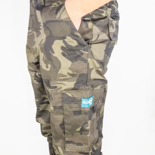 BORMANN Pro CAMO NOHAVICE PRACOVNE MODENA 240gr, SO suchým zipsom, M (BPP7079)