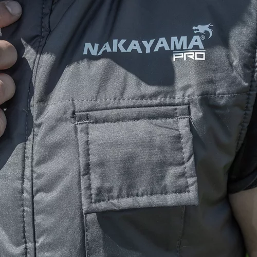 NAKAYAMA PRO zateplená pracovná vesta, čierna, veľkosť L/52