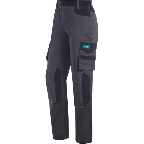 BORMANN Pro CARGO NOHAVICE PALERMO, 63% POLYESTER-34% BAVLNA-3% SPANDEX, 240g/m2, SIVÁ, XXL/58 (BPP7093)