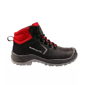   BORMANN Pro PRACOVNÁ OBUV S3 LG SR ČIERNA, NUBUCK KOŽA, VODEODOLNÉ, LEON No 45 (BPP8205)