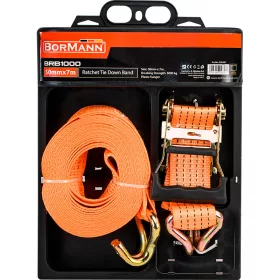   BORMANN RACHOTNÝ PÁS NA PREVÄZANIE 50mm*7m, ŤAHOVÁ SILE 3t (BRB1000)