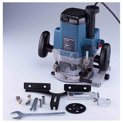 BORMANN Pro ELEKTRICKÁ FRÉZKA 600-23000 ot/min, 0-60 mm, 12/8/6mm (BRT2000)