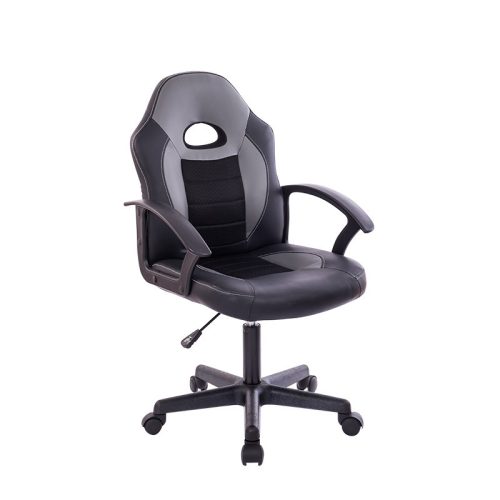 BORMANN ELITE KANCELÁRSKA STOLIČKA TRENDY, ČIERNA A SIVÁ 57x54,5x89-99cm (BSF1815)