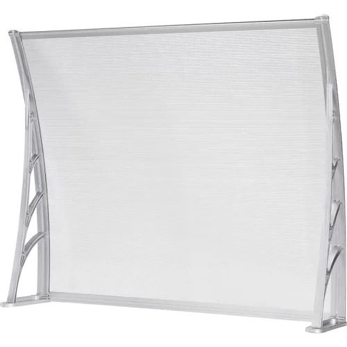 BORMANN ELITE POLYKARBONÁTOVÁ OKENNÁ MARKÍZA MARKÍZA TRANSPARENTNÁ S DRŽOU L120XW93cm (BSH5100)