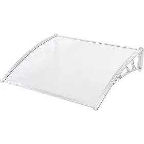   BORMANN ELITE POLYKARBONÁTOVÁ OKENNÁ MARKÍZA MARKÍZA TRANSPARENTNÁ S DRŽOU L150XW100cm (BSH5300)