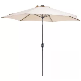   BORMANN Lite Kruhový zahradní slnečník průměr 3 m s klikou, tyč průměr 38 mm, polyesterová látka 180 g (BSP1035)