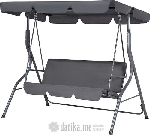 BORMANN Lite Houpačka pro 3 osoby, kovová, 170x110x153 cm, maximální nosnost 260 kg (BSP1050)