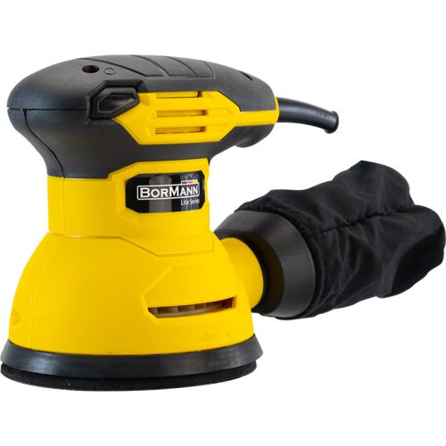 BORMANN Lite BRÚSKA EXCENTRICKÁ 400W, Ø125mm, 14000 ot./min, ZBER PRACHU (BSS2450)