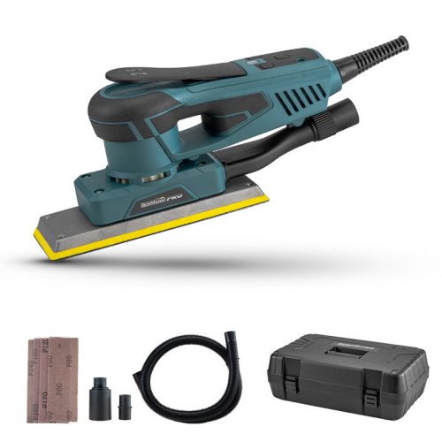 BORMANN Pro ELEKTRICKÁ IMPULZNÁ ORBITÁLNA BRÚSKA S BEZPEČNOSTNÝM SPÍNAČOM 350W, 70x197mm, 4000-10000ot./min, EXCENTRICKÝ 2,5mm (BSS5350)
