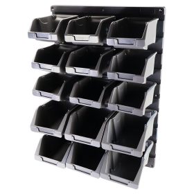   BORMANN Pro Montážny kit na stenu pre skladovanie nástrojov, 2 panely, 82,5 x 21 x 58,5 cm (BTB3320)