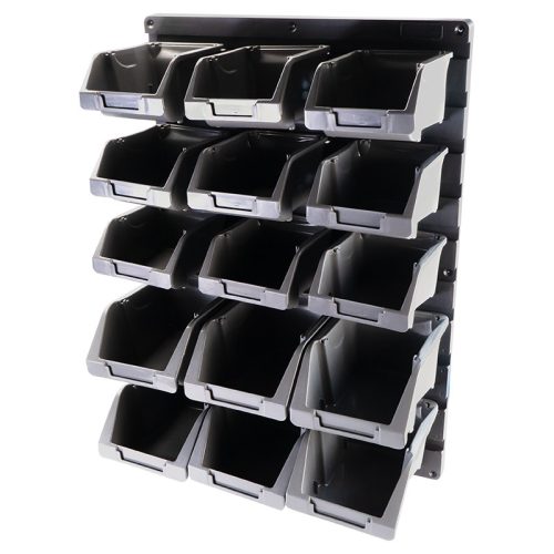 BORMANN Pro Montážny kit na stenu pre skladovanie nástrojov, 2 panely, 82,5 x 21 x 58,5 cm (BTB3320)