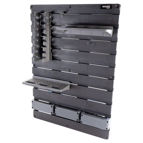 BORMANN Pro Montážny kit na stenu pre skladovanie nástrojov, 2 panely, 82,5 x 21 x 58,5 cm (BTB3320)