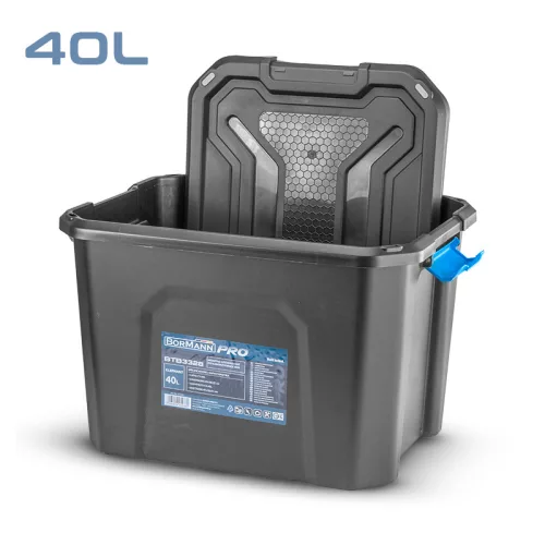 BORMANN Pro Ťažká úložná skrinka 'ELEPHANT', 40 l (BTB3328)