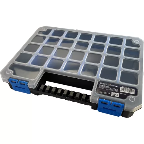 BORMANN Pro Organizátor nástrojov 'ZEBRA', 23 pozícií, odnímateľné časti, 32 x 25 x 5 cm (BTB3334)