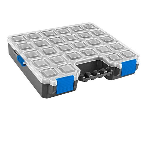 BORMANN Pro plastový organizér na náradie, 17 miest, s pevnými prepážkami , 32,5x24,5x5cm (BTB3350)