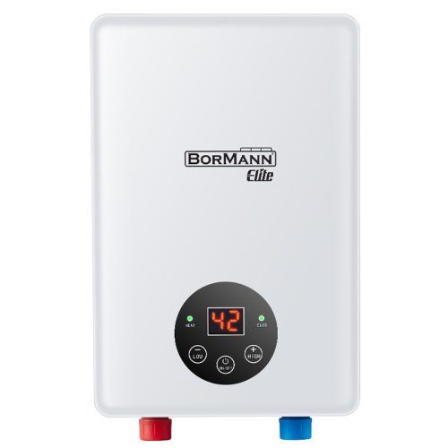 BORMANN ELITE OKAMŽITOVÝ ELEKTRICKÝ OHRIEVAČ VODY, BEZNÁDRŽOVÝ, KÚPEĽŇOVÝ, JEDNOFÁZOVÝ 7Kw, IPX4, S DIGITÁLNYM LED (BTW3550)