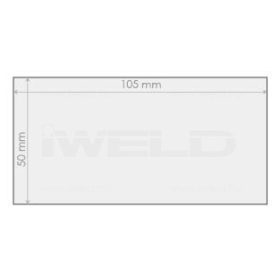 IWELD Ochranné sklo 50x105mm (C10000019)