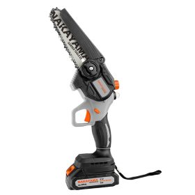   NAKAYAMA AKUMULÁTOROVÁ MINI REŤAZOVÁ PÍLA 21V, BEZKÚFELOVÁ, LIŠTA 15cm, 1kg,REŤAZ 1/4'' 1,1mm, 37Článkov 10m/s, 2x2Ah Li-Ion (EC1100)