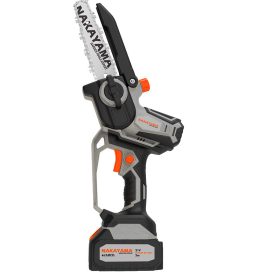   NAKAYAMA AKUMULÁTOROVÁ MINI REŤAZOVÁ PÍLA 21V , LIŠTA 20cm,1,3kg,REŤAZ 1/4"1,1mm,46článkov,10m/s,2x2Ah,Li-Ion (EC1200)