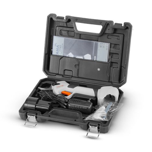 NAKAYAMA PRO Akumulátorové záhradnícke nožnice  16,8 V, 2 Ah batéria, 0 – 22/0 – 28 mm (EC1300)