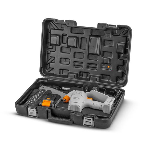 NAKAYAMA PRO AKUMULÁTOROVÁ MINI REŤAZOVÁ PÍLA 21V, BEZkefová, 1500gr, 20cm LIŠTA,REŤAZ 1/4" 48Link 8m/s, 4,0Ah Li-Ion, Púzdro (EC1550)