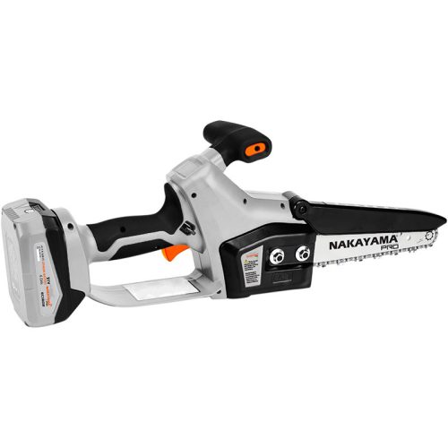 NAKAYAMA PRO AKUMULÁTOROVÁ MINI REŤAZOVÁ PÍLA 21V, BEZKÚHLÍKOVÁ,1500gr,20cmBAR,1/4"1,1mm,47Links 15m/s,4Ah, automatické mazanie (EC1600)