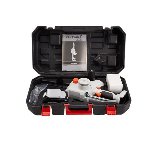 NAKAYAMA PRO AKUMULÁTOROVÁ MINI REŤAZOVÁ PÍLA 21V, BEZKÚHLÍKOVÁ,1500gr,20cmBAR,1/4"1,1mm,47Links 15m/s,4Ah, automatické mazanie (EC1600)