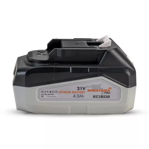 NAKAYAMA PRO BATÉRIA 21V, 4,0Ah PRE EC1600, EC1620, EC1630 (EC1602)