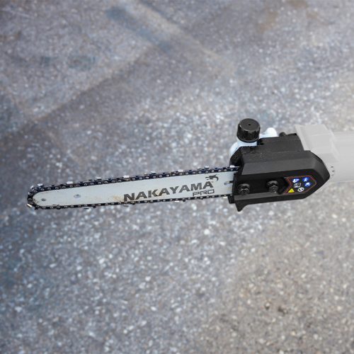 NAKAYAMA PRO TELESKOPICKÁ AKUMULÁTOROVÁ PÍLA 21V, 1,5-3m, LIŠTA 20cm, 2,1Kg, AUTOMATICKÉ MAZENIE (EC1620)