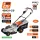 NAKAYAMA PRO akumulátorová kosačka 42 V, 43 cm, bezuhlíkový motor, 2×4 Ah (EC1726X44)