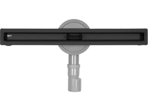 FALA SPRCHOVÝ ODVOD SLIM ČIERNA 50 CM  (FA-71635)