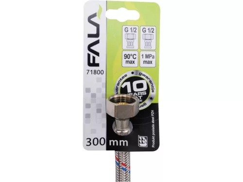 FALA PRIPOJOVACIA HADICA F/F 1/2" 1/2" 300MM (FA-71800)