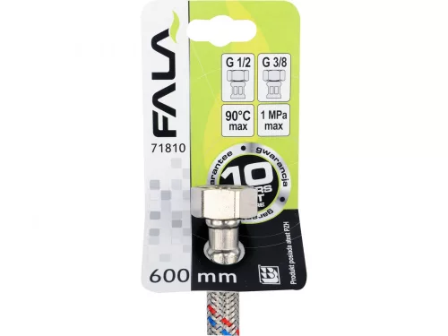 FALA PRIPOJOVACIA HADICA F/F 1/2" 3/8" 600MM (FA-71810)