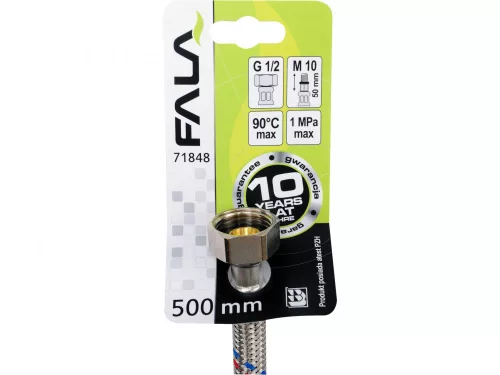 FALA PRIPOJOVACIA HADICA F/M 1/2" M10x1 500MM (FA-71848)