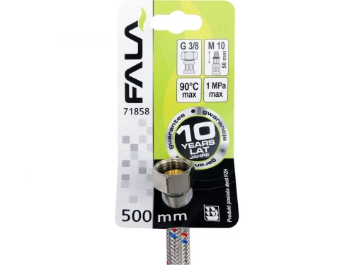 FALA PRIPOJOVACIA HADICA F/M 3/8" M10x1 500MM (FA-71858)