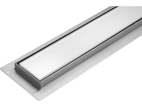 FALA SPRCHOVÝ ODVOD BIELE SKLO 80 CM (FA-75383)