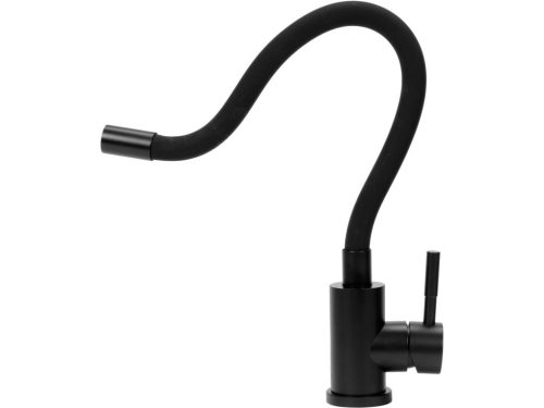 FALA Čierna flexibilná stojanová kuchynská batéria  (75775)