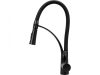 FALA čierna kuchynská batéria s flexibilným výtokom (75884)