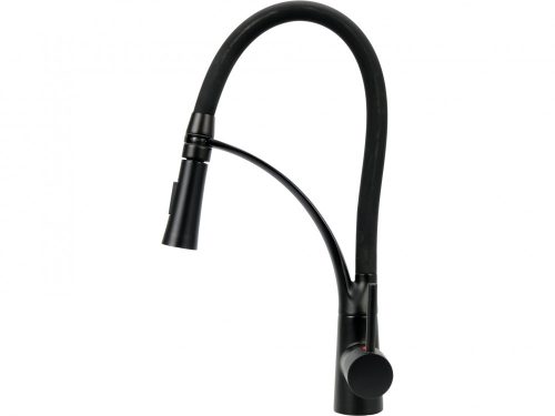 FALA čierna kuchynská batéria s flexibilným výtokom (75884)