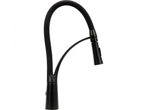 FALA čierna kuchynská batéria s flexibilným výtokom (75884)