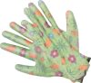 FLO POLYESTEROVÉ ZÁHRADNÉ RUKAVICE 10" KVETY (FL-74135)