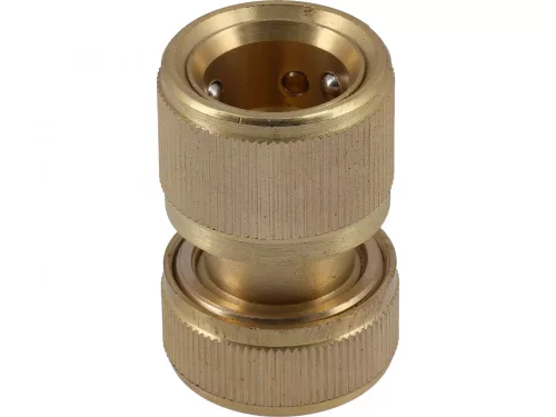 FLO MOSADZNÝ KONEKTOR HADICE ŠTANDARD 1/2" (89100)