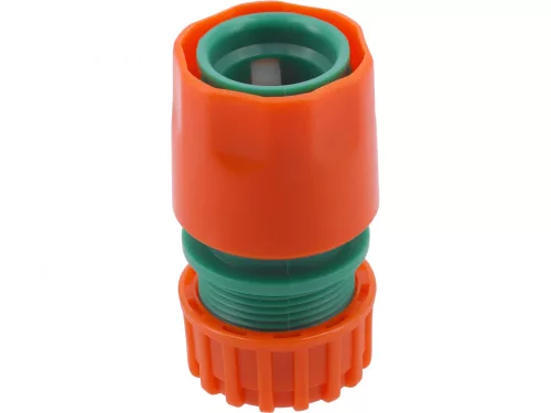 FLO ZARÁŽKA KONEKTORA HADICE /ABS/ 1/2" /NA KARTU/ (FL-89226)