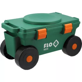   FLO ZÁHRADNÝ VOZÍK S 360° SEDADKOM A ÚLOŽNÝM SKLADOM (90230)