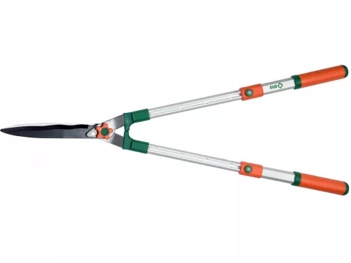 FLO Teleskopické hliníkové nožnice na živý plot 650–860 mm (99009)