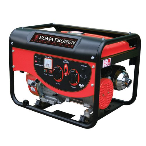 KUMATSUGEN Benzínový generátor 3,5 KVA s AVR s 6,5HP motorom (GB3000)