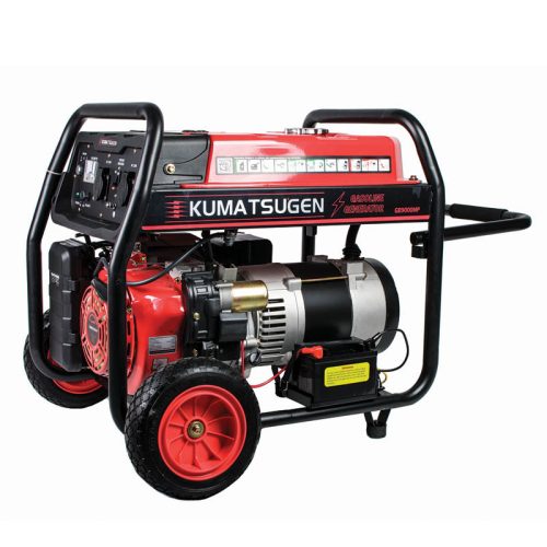 KUMATSUGEN Benzínový generátor 9,0 KVA/18HP s elektrickým štartérom a batériou (GB9000MP)